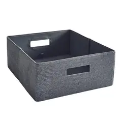 BETTER - Caja Organizadora Tela Homes Gardens Gris 32x15x38cm
