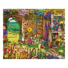 BUFFALO - Rompecabezas Garden Gate 1000 piezas 68x50cm