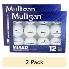 GENERICO - Pelotas de Golf Mulligan 2 Capas Compresión 70 Practica