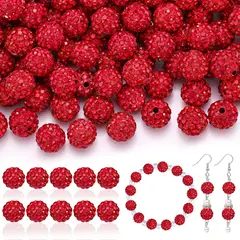 CRISTAL - Mostacilla TINKRSTUFF 10mm Roja Brillante