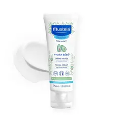 MUSTELA - Crema Facial Hydra Bebé 40 mL Hidratante Diário Bebé