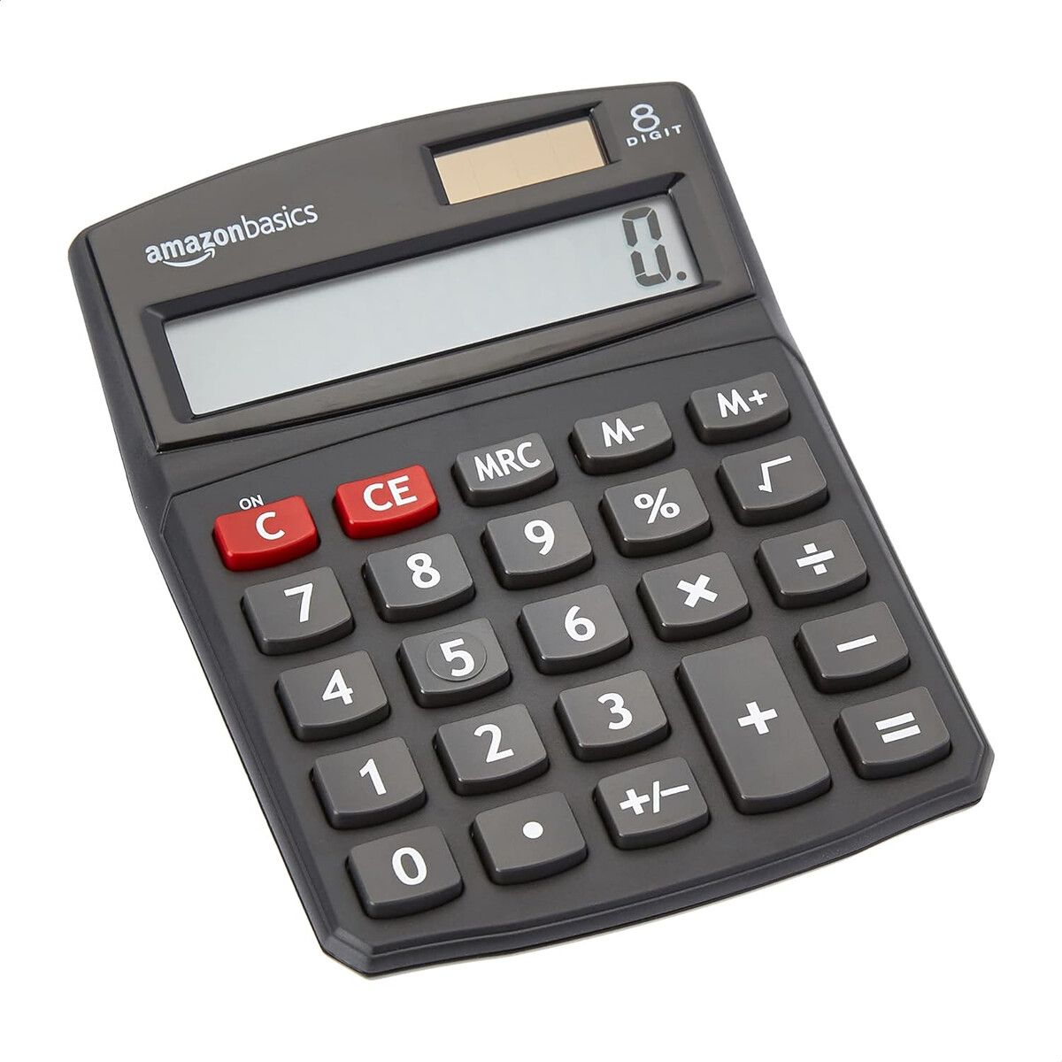 AMAZON BASICS - Calculadora Amazon Basics KC7608 8 Dígitos LCD Escritorio