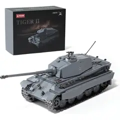 TIGER - Tanque Militar King II BOOLAKOS Set 1584 Piezas