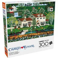 PUZZLE - Buffalo Games 300 piezas Charles Wysocki Gingernut Valley
