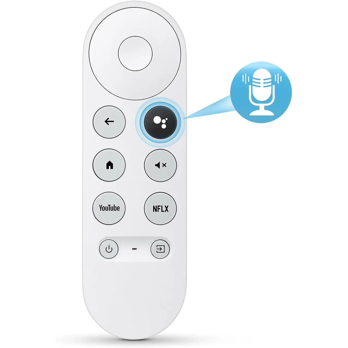 GENERICO - Control Remoto Loutoc G9N9N para Chromecast Google TV 4K Voz