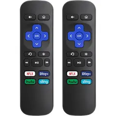 ROKU - Control Remoto 2 Pack para Express IR 4 Atajos