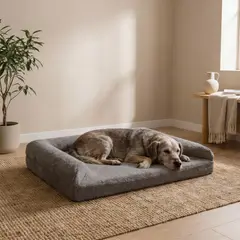DONNAS PET BOUTIQUE - Cama Ortopedica Para Perros Donnas Motion Care Gris M