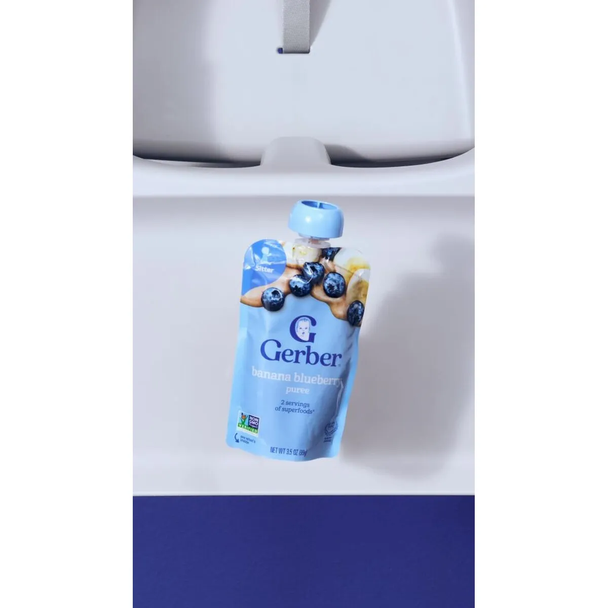 GERBER - Galletas Gerber Teethers Frutilla Manzana Espinaca 4 Pack