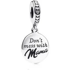 PANDORA - Charm S925 para Dont Mess With Mama Plata