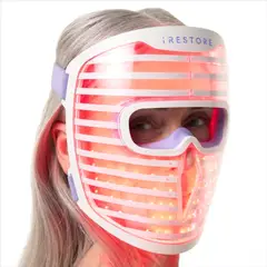 360 - Máscara LED Facial iRestore LEDs Terapia Luz Roja Antiedad