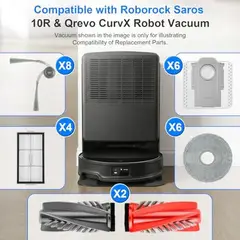 ROBOROCK - Kit Repuestos FFsign 10R Saros 10R Qrevo CurvX 30 Pzs