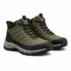 OMAS - Bota Impermeable Hombre Para Lluvia y Nieve Forrada Con Chiporro