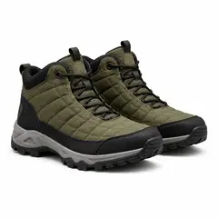 OMAS - Bota Impermeable Hombre Para Lluvia y Nieve Forrada Con Chiporro