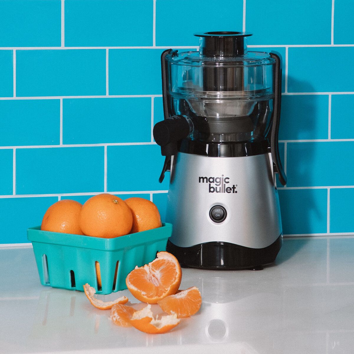 BULLET - Exprimidor Magic Bullet Mini 400W Silver MBJ10100WM 1.5L
