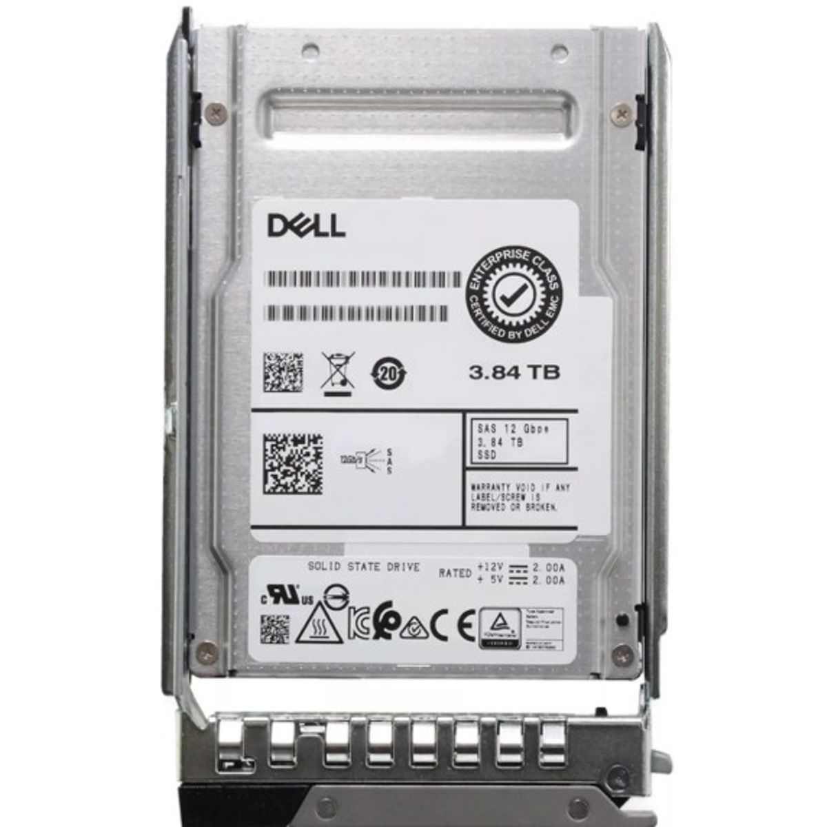 DELL - Disco Dell EMC 3.84TB SAS SSD para servidores