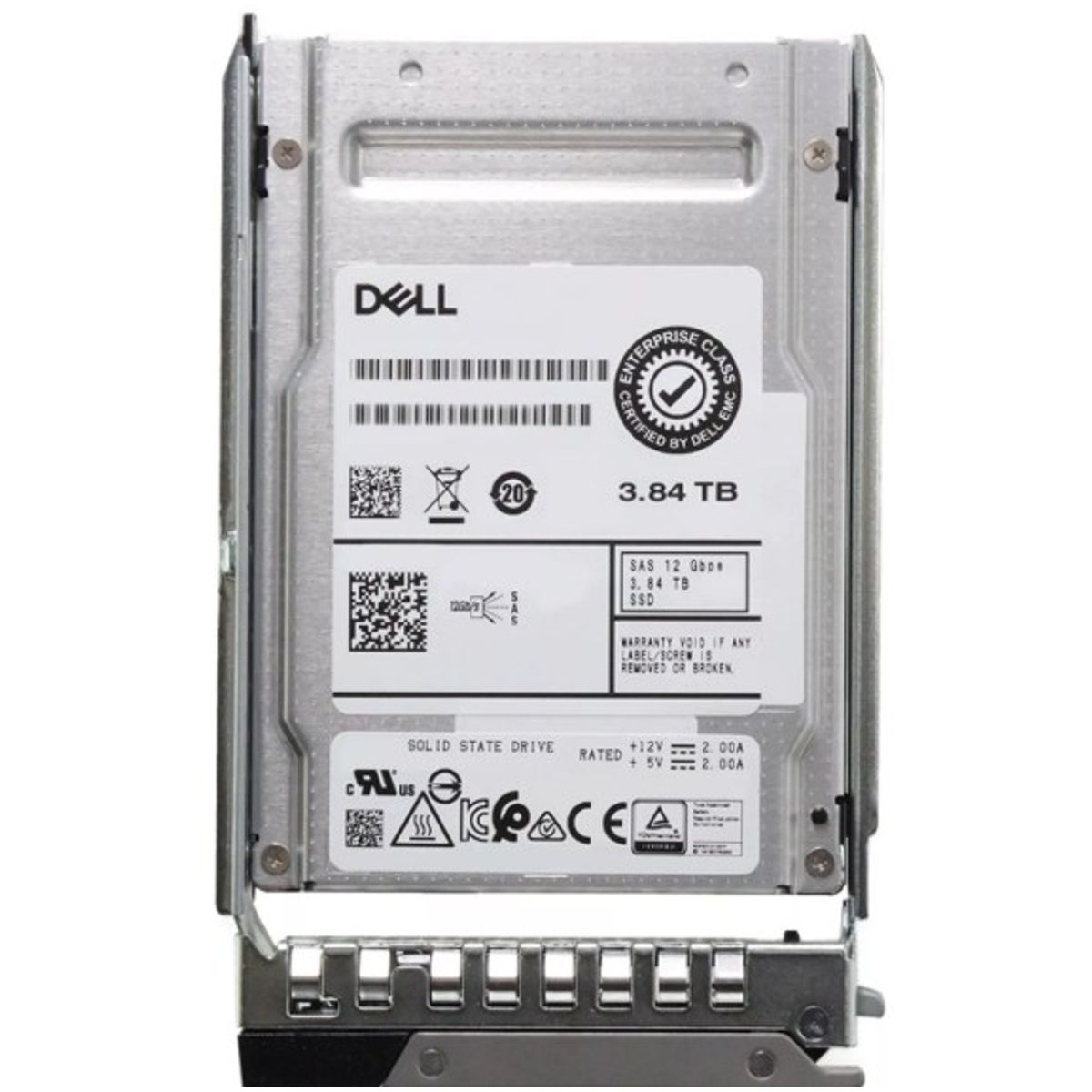 DELL - Disco Dell EMC 3.84TB SAS SSD para servidores
