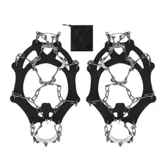 ATURE - Crampones De 13 Dientes Para Hielo Antideslizante Ajustable M