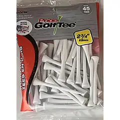 GENERICO - Tee de Golf PrideSports 2.75 Pulgadas Blanco Madera 45u