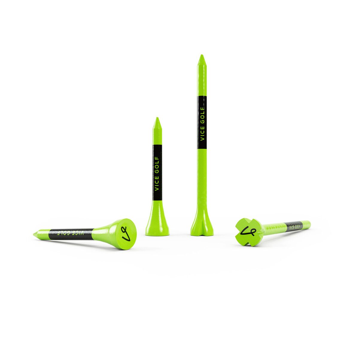 BAMBOO - Tees Golf Vice Bamboo 75 Unidades Verde 3.32.1cm Eco
