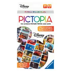 RAVENSBURGER - Juego de Cartas Pictopia Disney 26 Jugadores