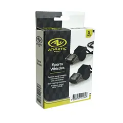 ATHLETIC - Silbatos Deportivos Works 2 Pack con Lanyard