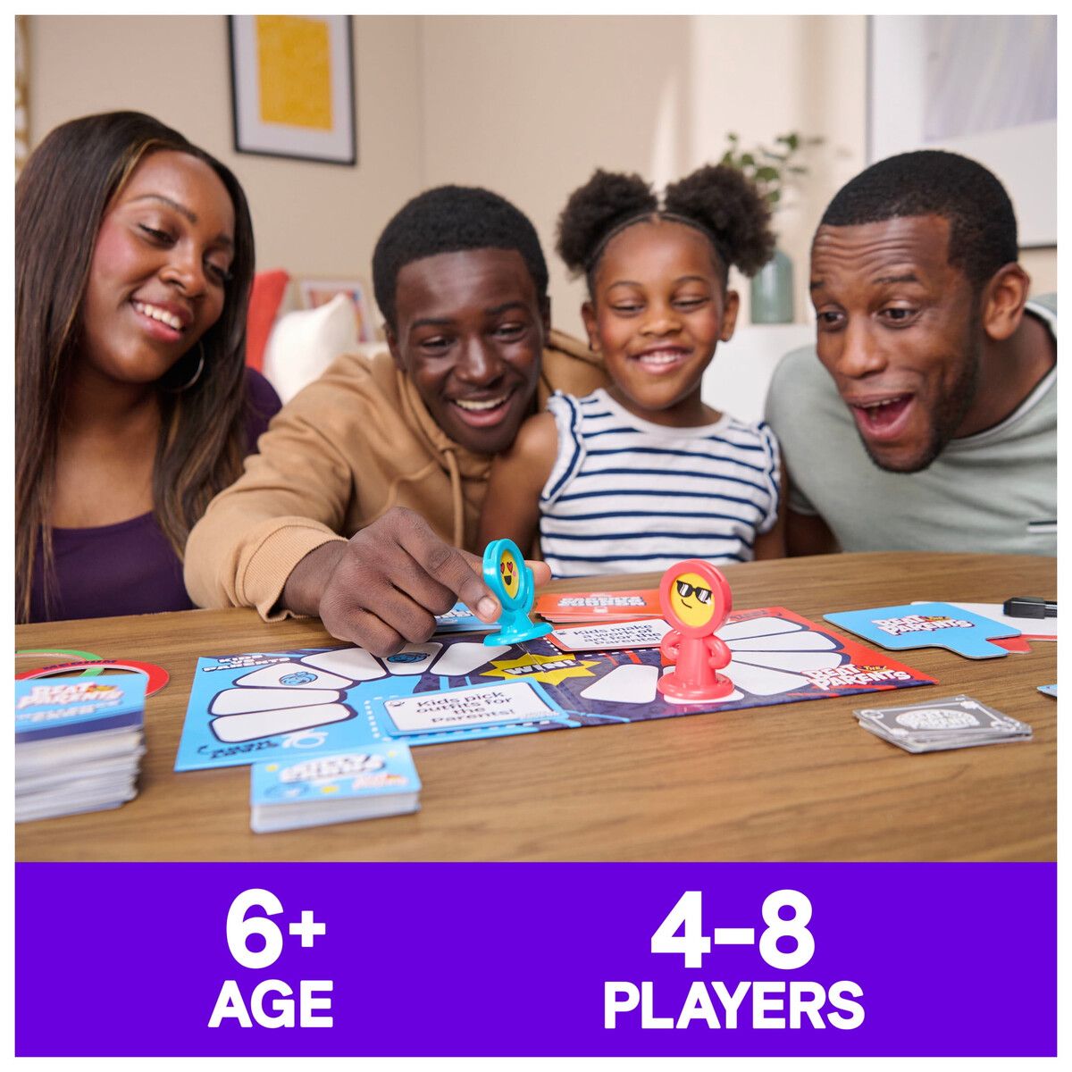 SPIN MASTER - Juego de Mesa Spin Master Beat the Parents 2025 48 Jugadores