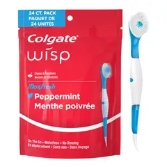 COLGATE - Cepillo Dental Desechable Max Fresh Wisp 24u Menta