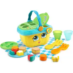 LEAPFROG - Canasta Picnic Formas Colores 15 Piezas
