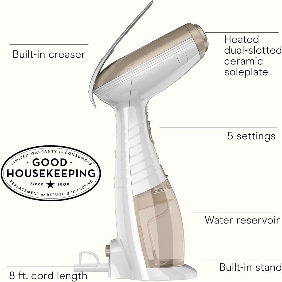 CONAIR - Vaporizador de Ropa Conair GS59X 1875W 7.3oz Turbo
