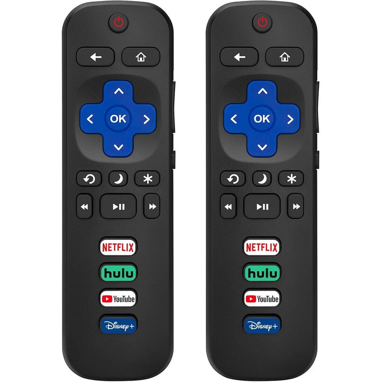 GENERICO Control Remoto Acoyer Pack 2 Para Roku TV TCL Hisense Sharp