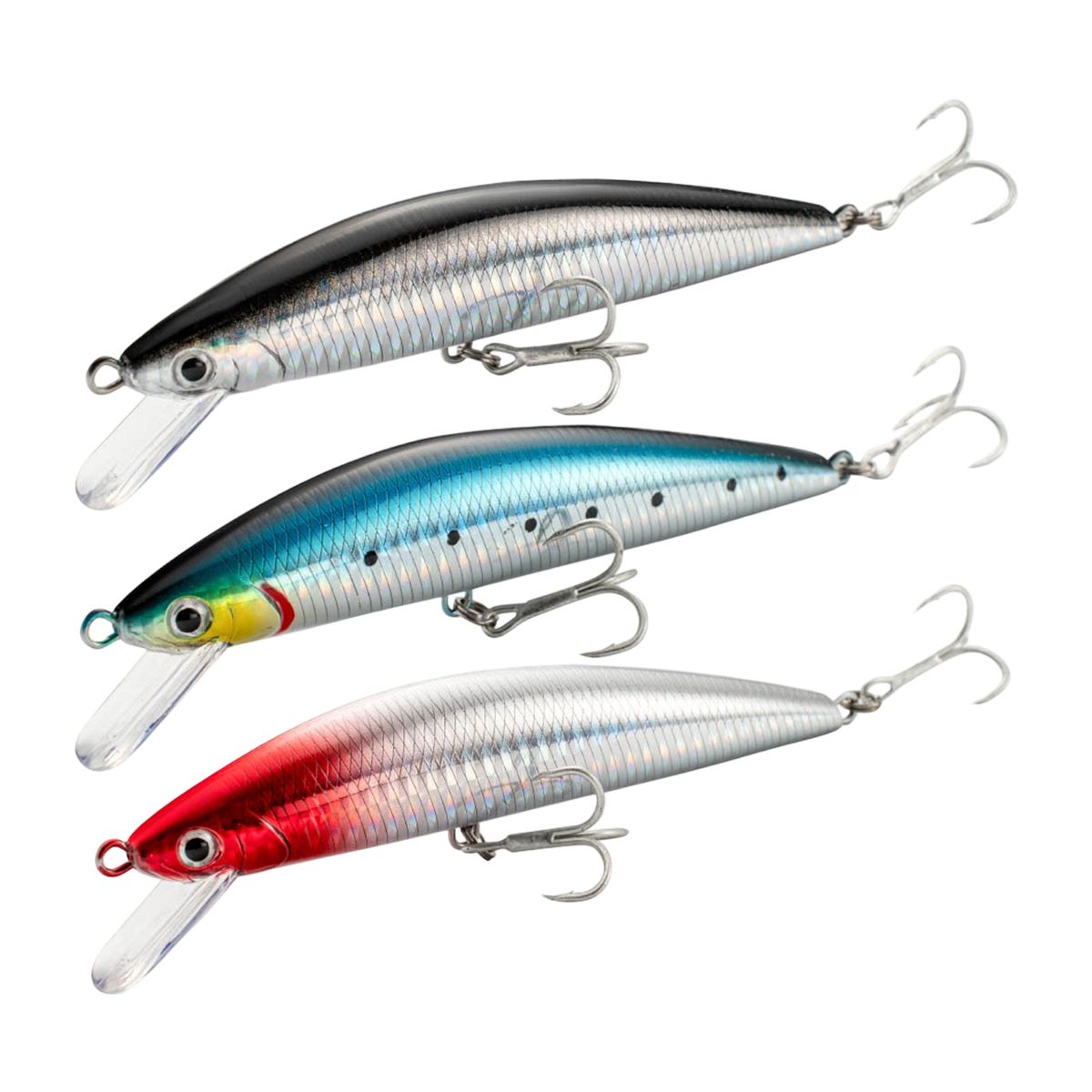 ATURE - Pack 3 Señuelos Hundible Para Cazador 13cm 40g Corvina