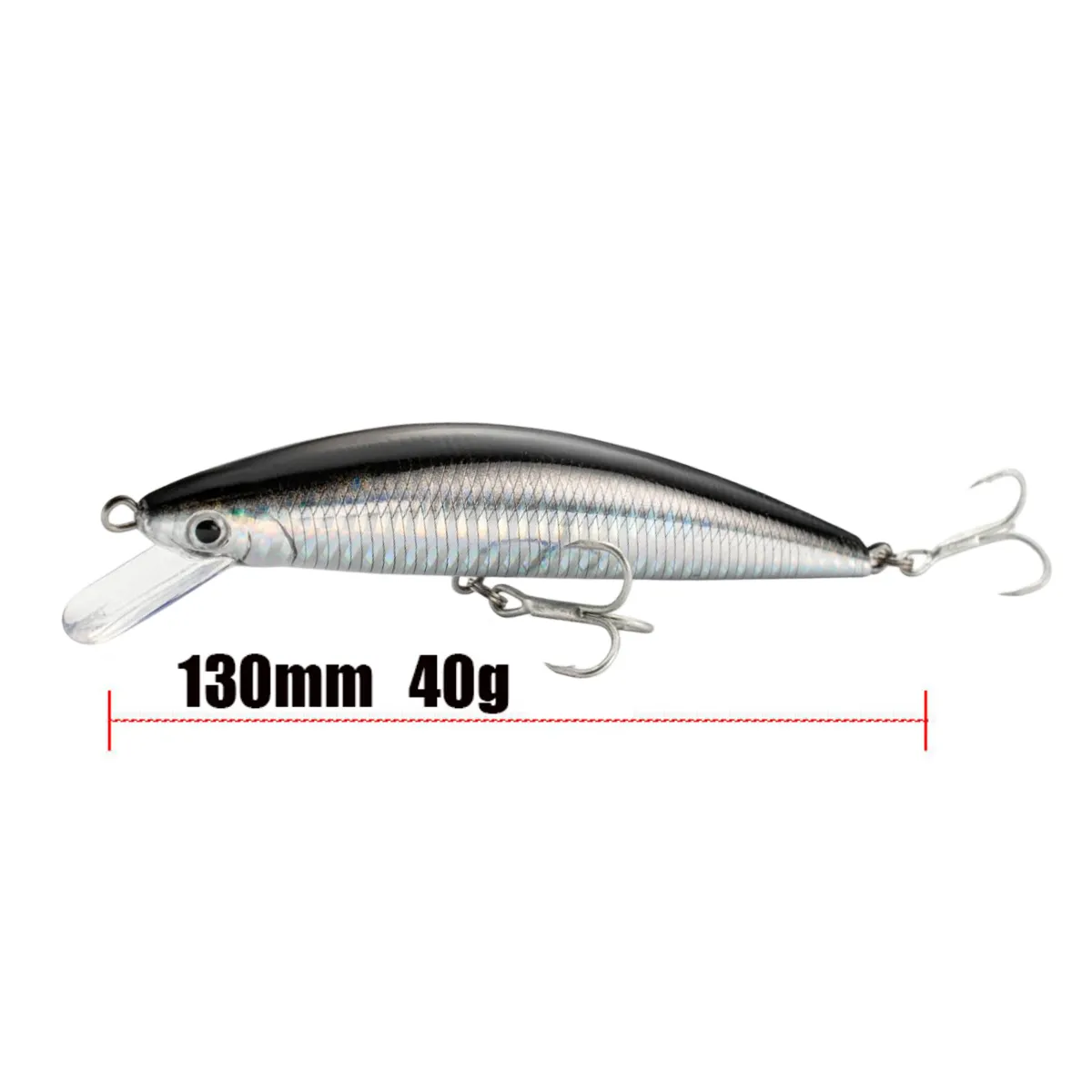 ATURE - Pack 3 Señuelos Hundible Para Cazador 13cm 40g Corvina