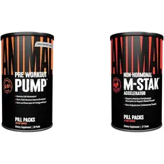 ANIMAL - Pre Entrenamiento Pump 30 Packs MStak Musculacian