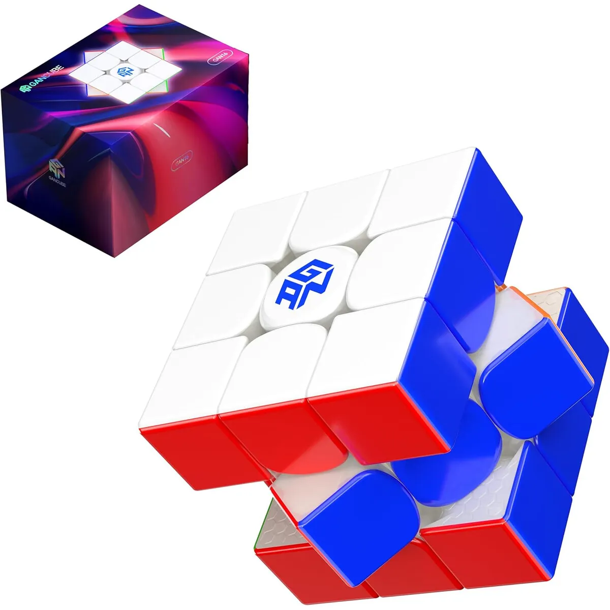 GENERICO - Cubo Rubik GAN 16 MagLev MAX 3x3 Magnético UV