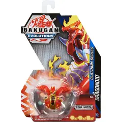 BAKUGAN - Dragonoid Rojo Platinum Series True Metal