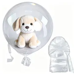 TSKY CHILE SHOPPING - Pack 10 Globos Burbuja Transparentes 26 Pulgadas Gigantes PVC Para Decoración Cumpleaños