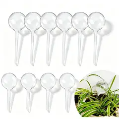 TSKY CHILE SHOPPING - Pack 10 Regadores Automáticos Para Plantas Globos De Riego Maceteros Interior Exterior Plastico