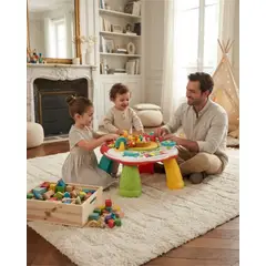 MYLHOGAR - Mesa de Actividades Didáctica 7 en 1 para Bebés e Infantil