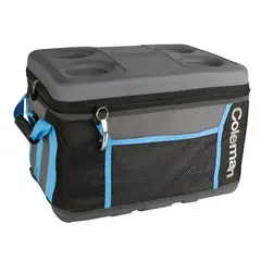 COLEMAN - Cooler Plegable Soft 45 Latas Bolso Térmico Negro