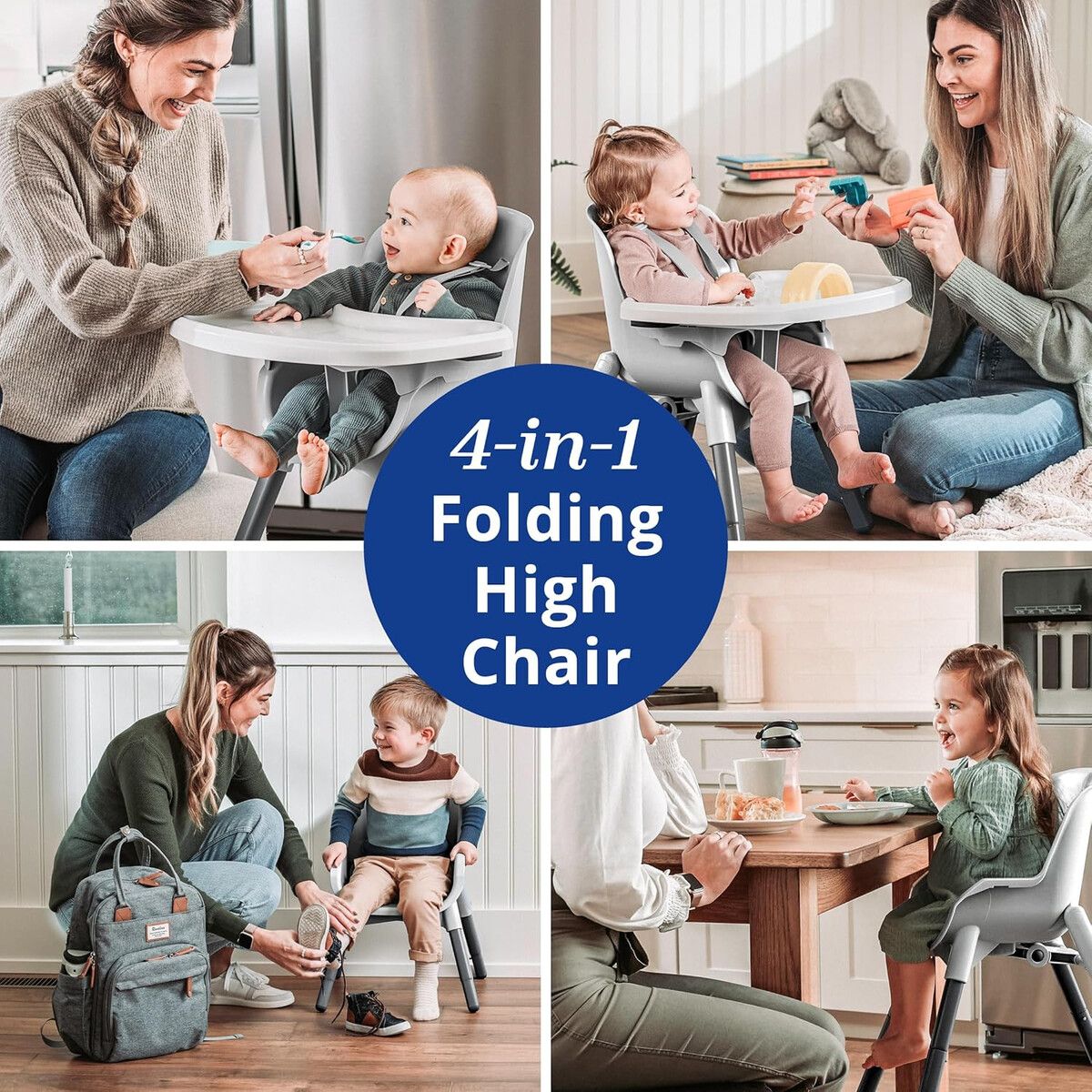 CHICCO - Silla Alta Plegable Chicco Zest 4en1 60lbs Multiuso