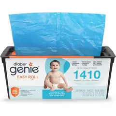 GENIE - Recambio Diaper Easy Roll 30 Bolsas Max Odor Lock