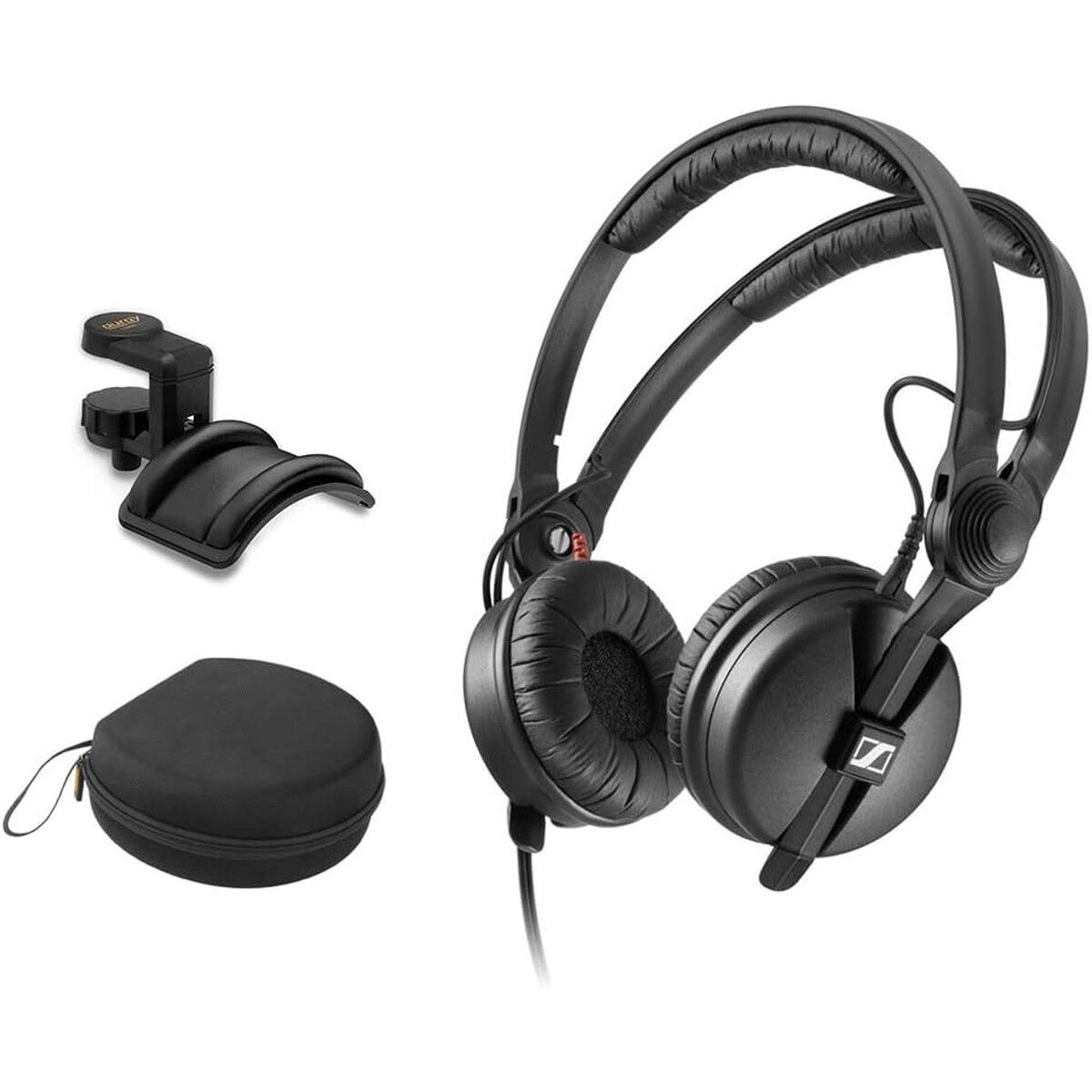 SENNHEISER - Audífonos Sennheiser HD 25 Monitor con Estuche y Jack 3.5mm