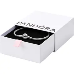 PANDORA - Pulsera Moments Cadena Serpiente Plata 925