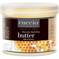 CUCCIO - Manteca Corporal Naturale Leche y Miel 750g Hidratante