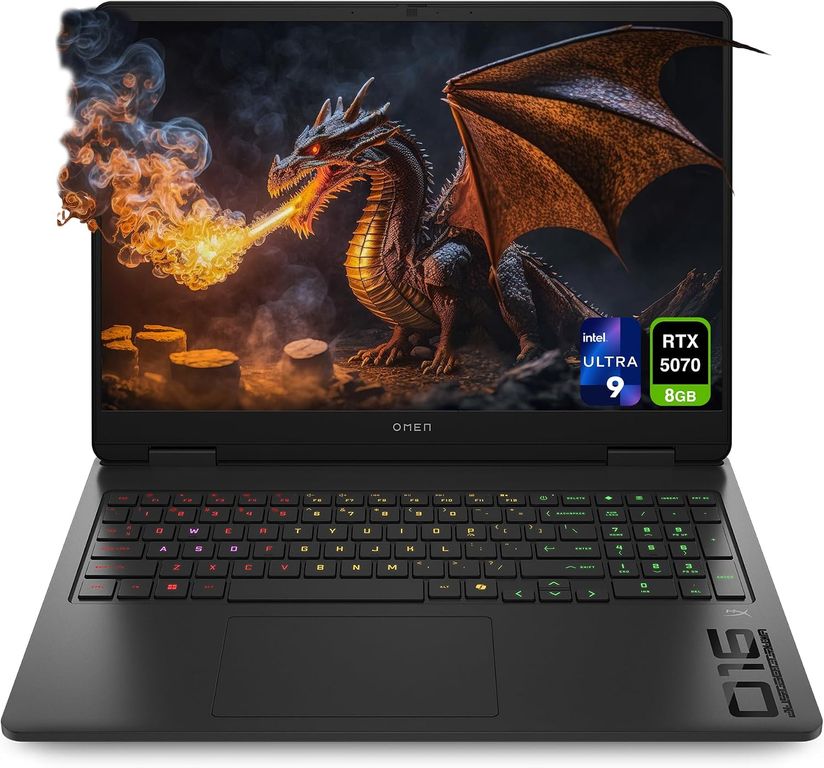 HP Notebook Gamer OMEN 16 Core Ultra 9 285H 16GB 1TB SSD RTX 5070 16" 240Hz Win11