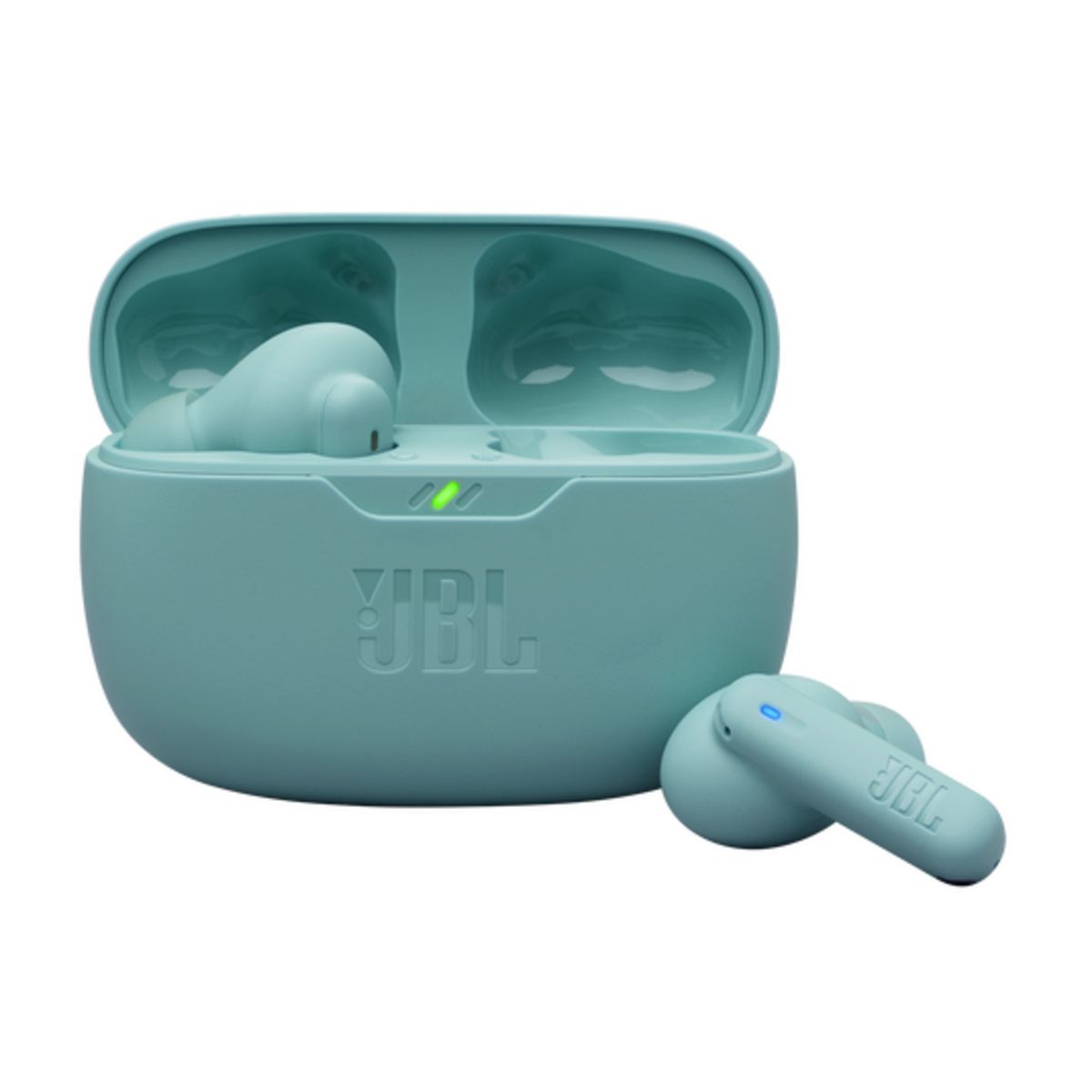 JBL - Audífonos JBL Wave Beam 2 ANC 40h Pure Bass Celeste