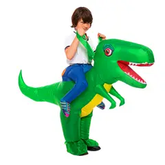 GENERICO - TRAJE INFANTIL INFLABLE DINO RIDE 80-120CM X1UNI