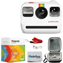 POLAROID - Cámara Instantánea Go Gen 2 Blanca Pack Con Film