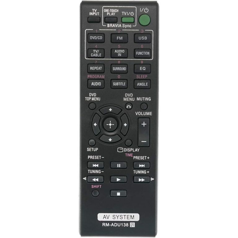 SONY Control Remoto RMADU138 para AV DAVTZ140 HBDTZ130