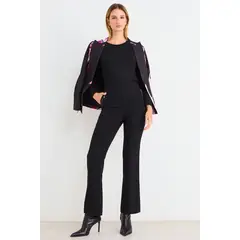 ASH - Pantalon Recto Mujer Negro